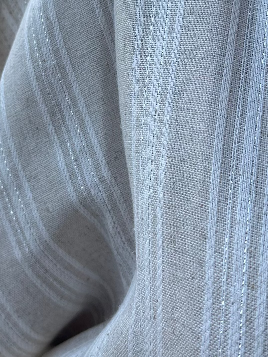 Robe longue d'été en lin et viscose