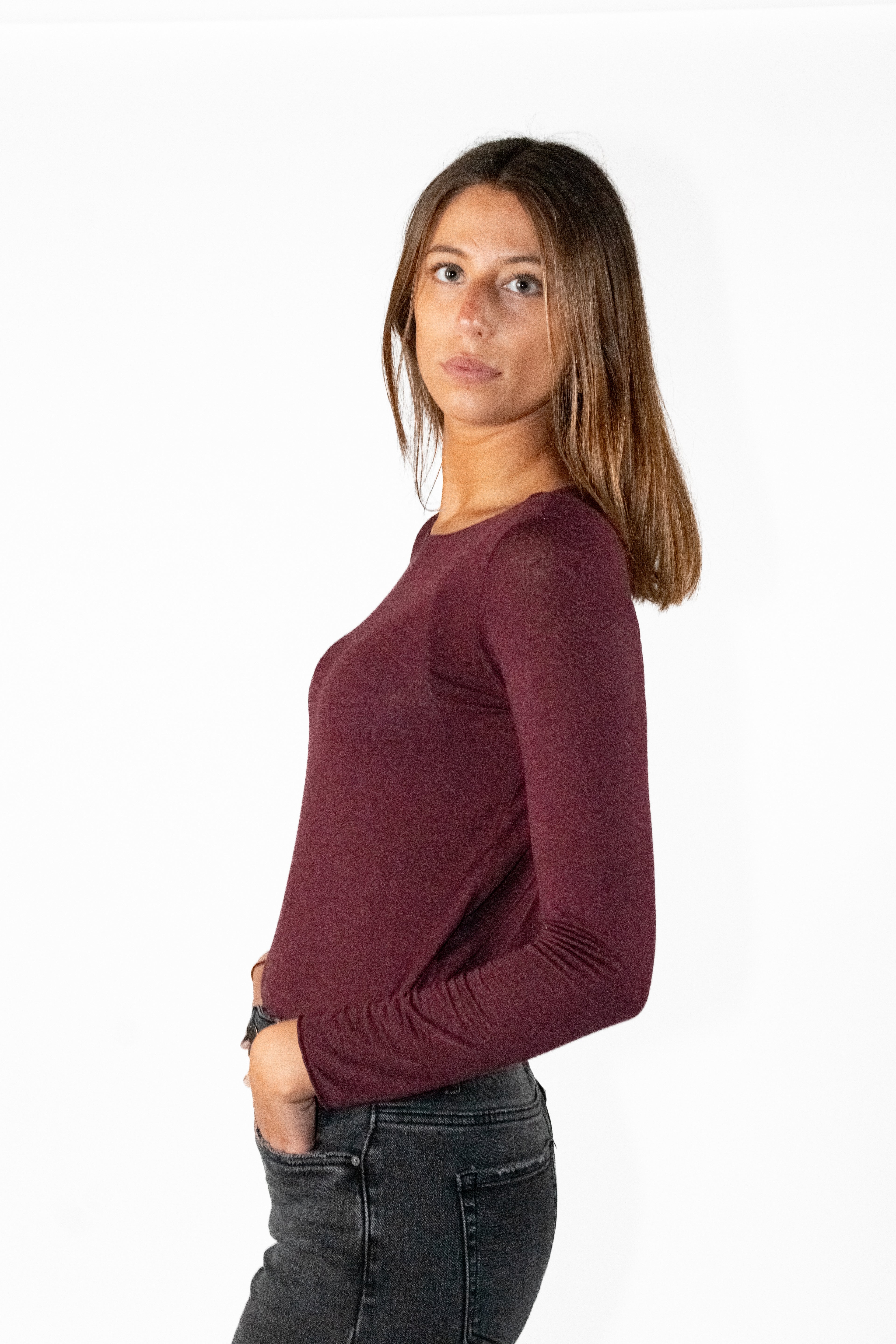 Sous-pull, seconde peau cachemire mélangé