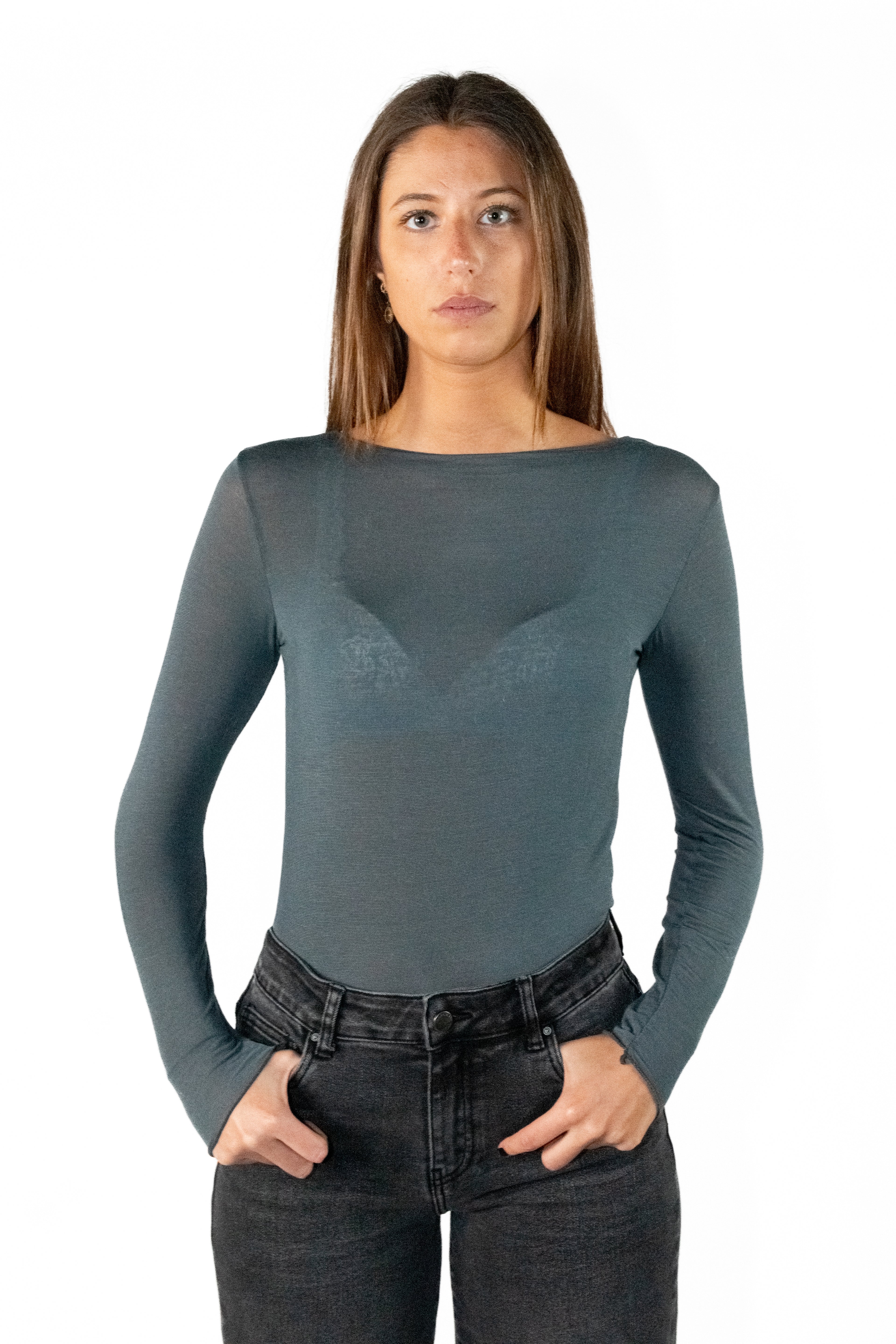 Sous-pull, seconde peau cachemire mélangé