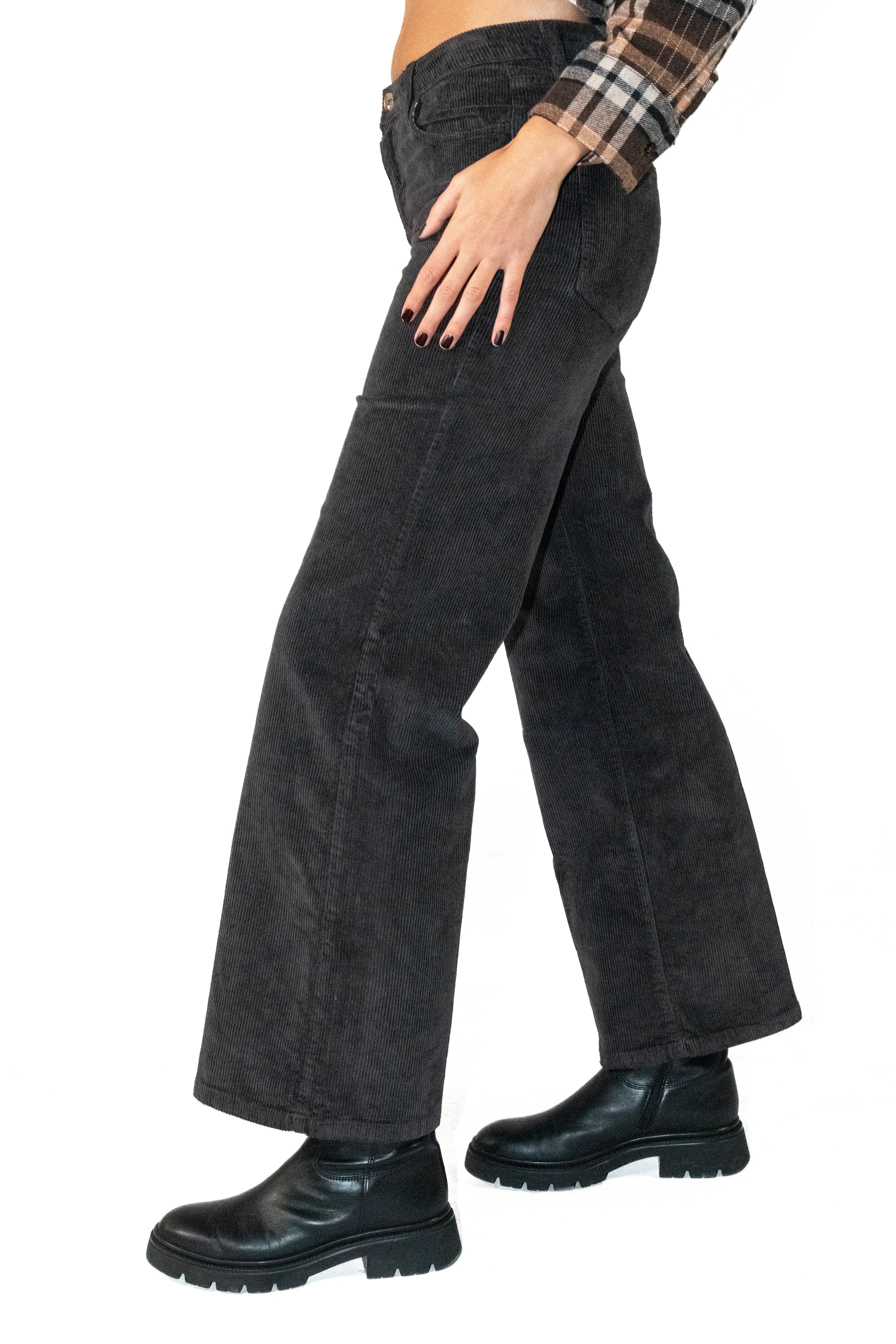 Pantalon en velours côtelé