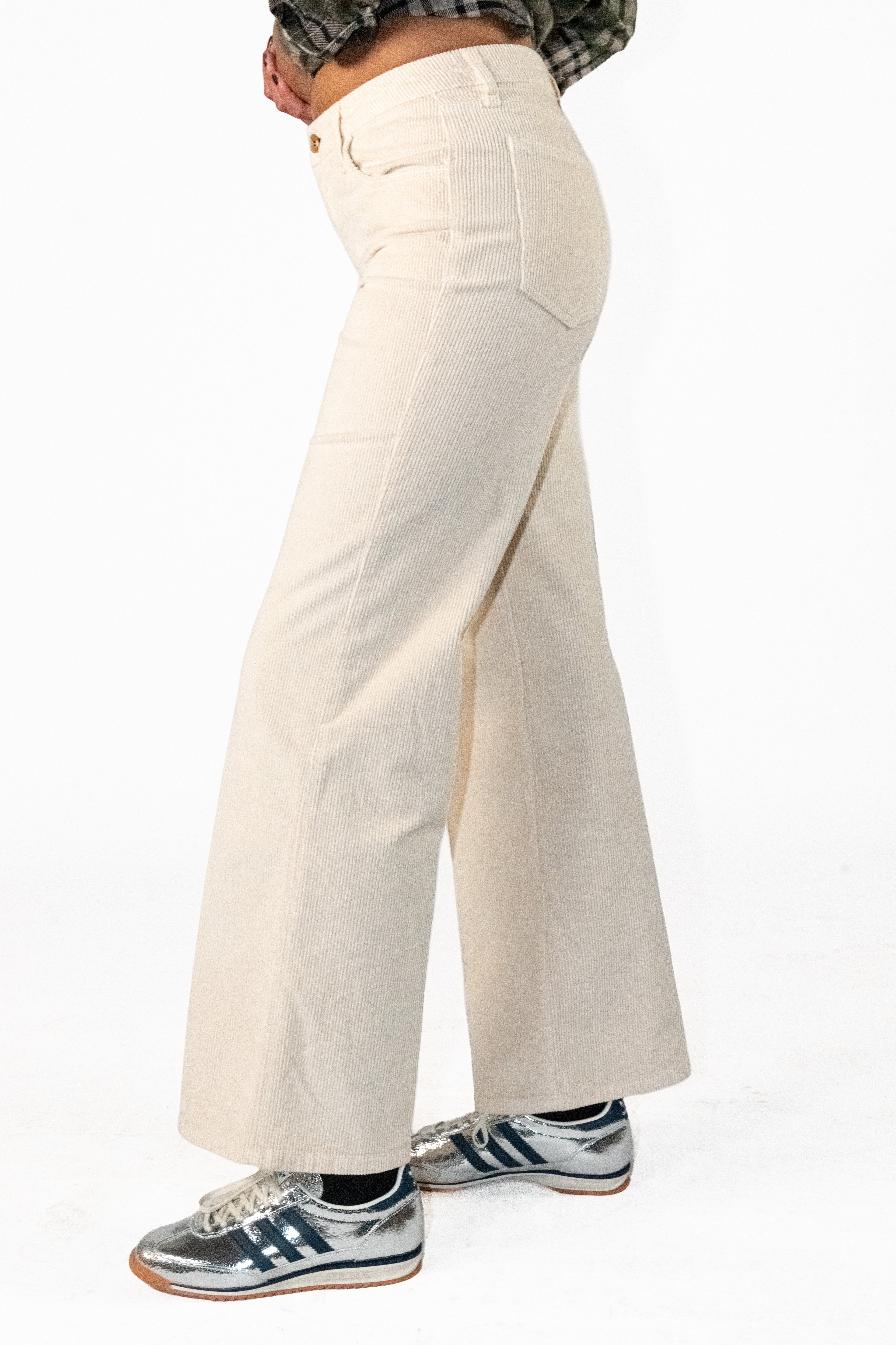 Pantalon en velours côtelé