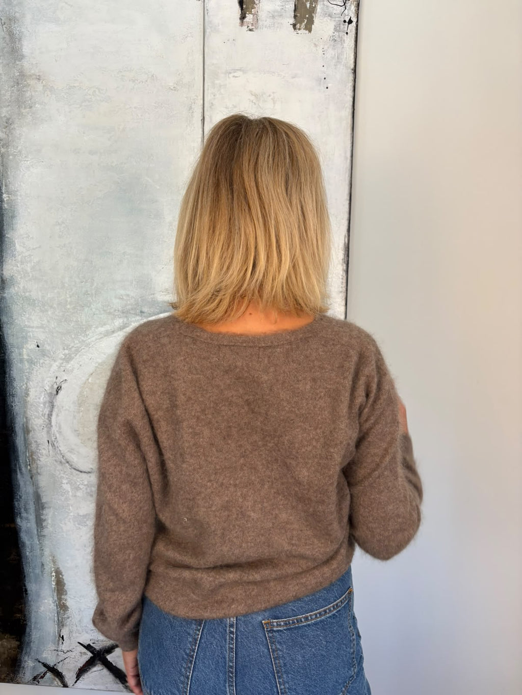 Cardigan en laine & cachemire
