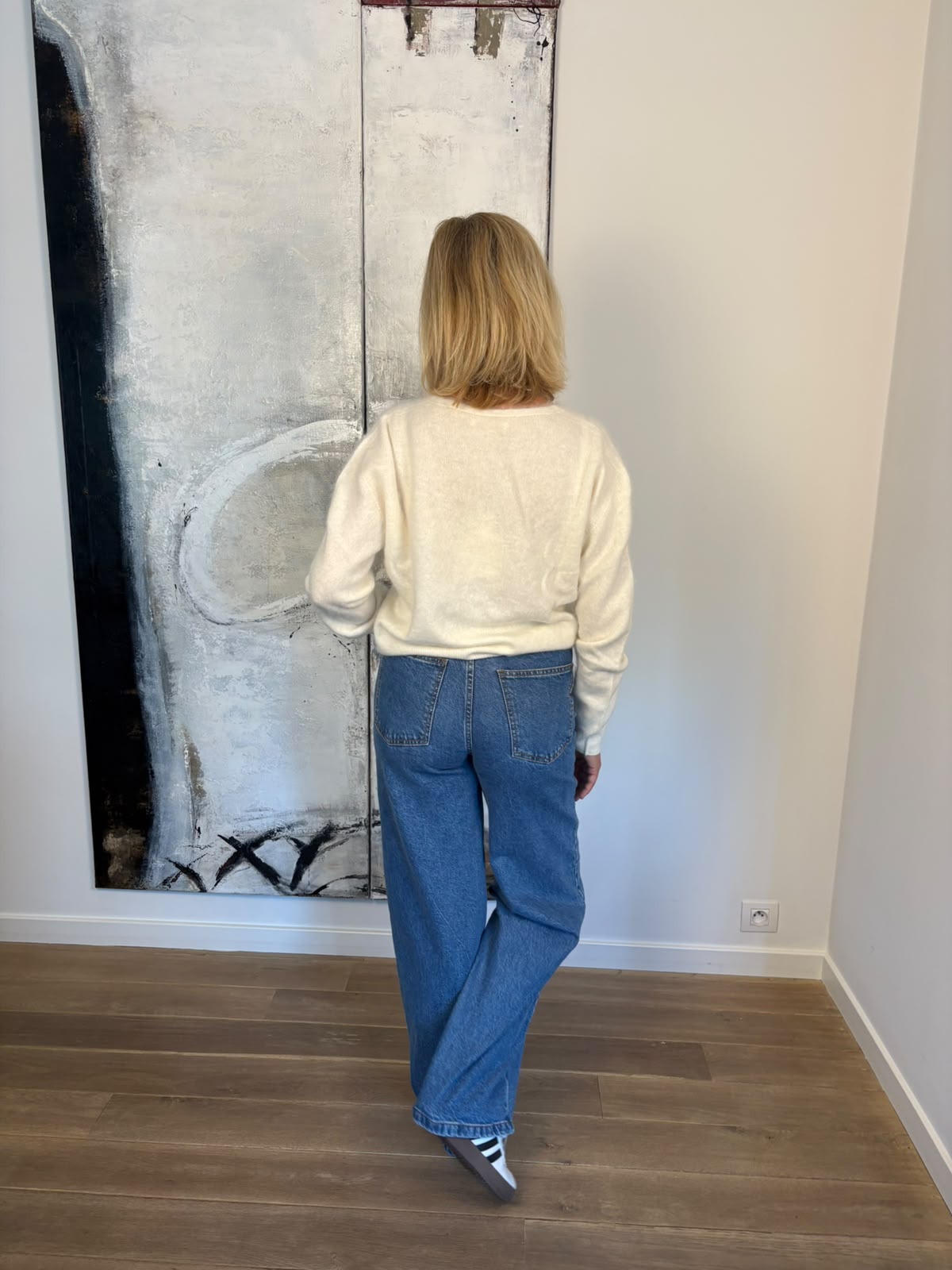 Cardigan en laine & cachemire