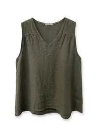 SOLDES -50%  ☀️Débardeur 100% lin différents coloris