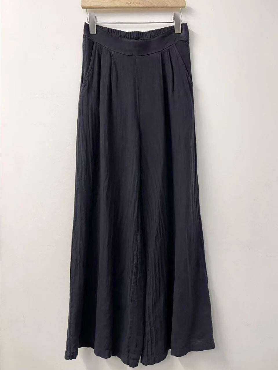 Pantalon en lin ample